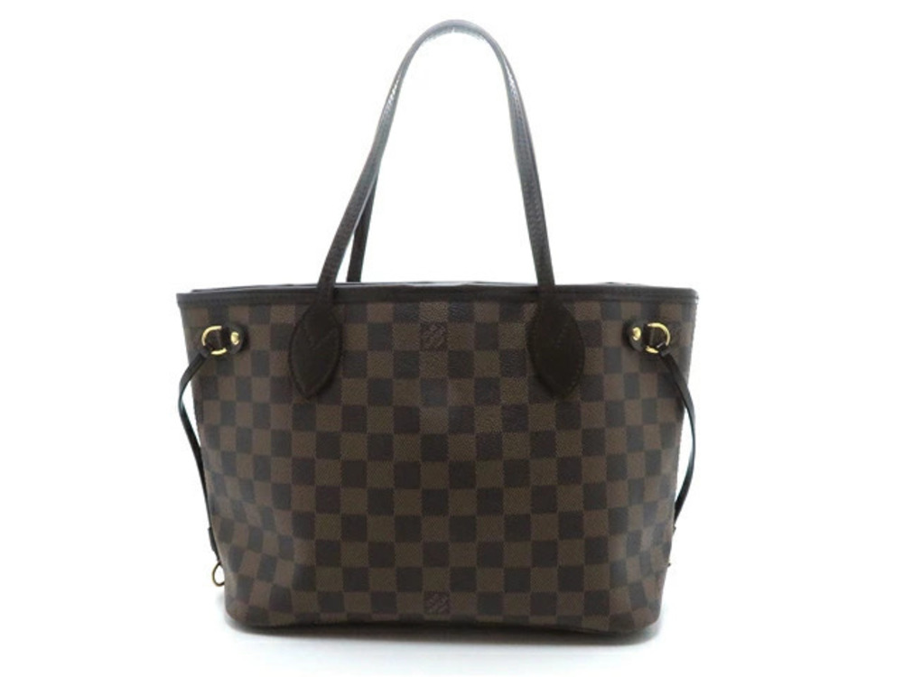 LOUIS VUITTON Neverfull Tote Bag Damier